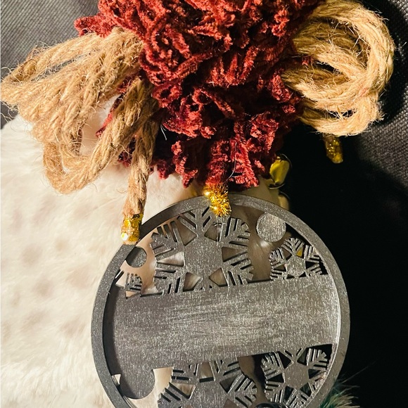 KEEPSAKE (Handcrafted) Luxury One-Of-A-Kind Christmas Stocking (Fur babies) - Picture 9 of 9